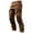 Brown, variant on JSKMAR Slim Fit Stretch Jeans for Men Ripped Skinny Distressed Pants Casual Straight Leg Fashion Comfort Flex Waist Trouser (3XL, Brown)