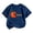 Navy, variant on CONFREE Halloween Boys Short Sleeve Tshirts Crew Neck Cute Pumpkin Graphic Soft Hallowmas T-Shirts for Kids