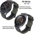 thumbnail image 2 of Correa de reloj Olytop de 22 mm de nailon para Galaxy Watch de 46 mm/45 mm, paquete de 2, 2 of 7