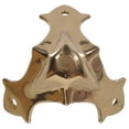 thumbnail image 1 of Hillman 851154 0.87 in. Solid Brass Decorative Corner, 1 of 4