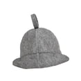 thumbnail image 5 of Sauna Felt Cap Bath Hat Sauna Head Protector Portable Good Water Absorption Sturdy Accessories Multifunctional for Bathing or Steaming Grey, 5 of 8