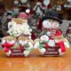 thumbnail image 4 of 2025 Santa Claus Family Portrait Snowman Christmas Decoration 30cm, 4 of 5