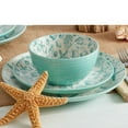 thumbnail image 3 of Pfaltzgraff® Venice Teal Stoneware 16-Piece Dinnerware Set, 3 of 12