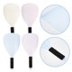 thumbnail image 1 of ADDHAT 4Ud Escudo Facial Para Y Peinados Con Mango Fácil Y Material Plástico Resistente, 1 of 8
