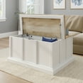thumbnail image 2 of Sauder Cottage Road Modern Farmhouse Coffee Table in White, White Finish, 2 of 11