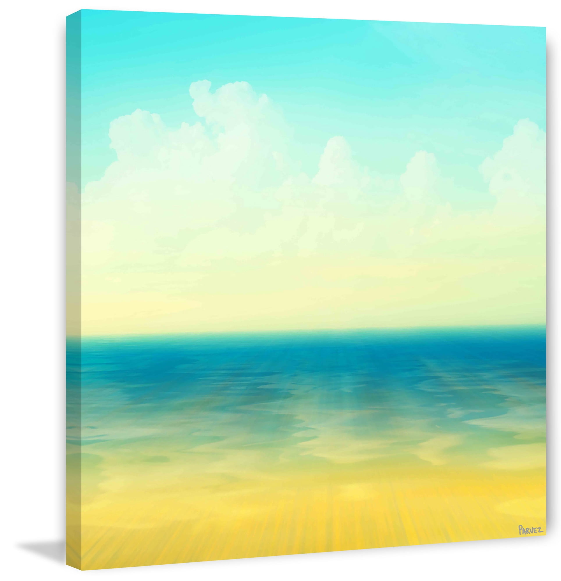 Parvez Taj "In the Horizon" Print on Canvas