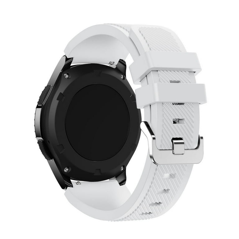 ALMNVO Silicone Band and Case for Samsung Galaxy Watch 4 46mm 42mm Gear S2 S3 Soft TPU Protective Cover Bumper and Sport Band Wristbands for Gear S2 S3 Women Men Walmart