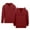 Red, variant on Yuncity Kids Boys Hoodies Sweatshirts Solid Color Zip Up Pullover With Pocket Long Sleeve Casual Outerwear Tops Outwear,Black 3-4 Years