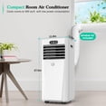 thumbnail image 6 of Hupicker Portable Air Conditioner - 8000BTU, Quiet <53dB, Remote Control, 24h Timer, Easy Install with Full Window Kit, Ideal for Rooms upto 200sq.ft, 6 of 7