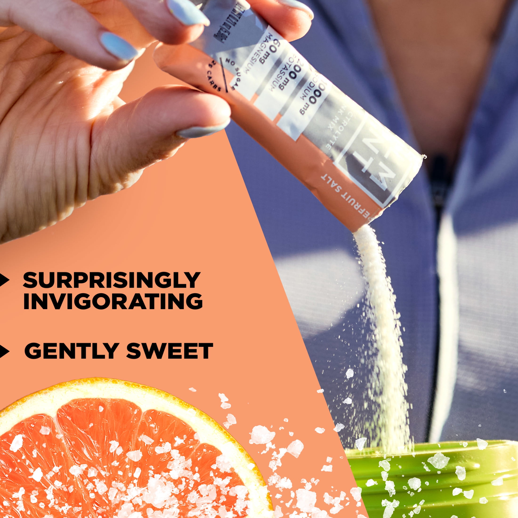 LMNT Zero Sugar Electrolyte Drink Mix - Grapefruit - 6ct