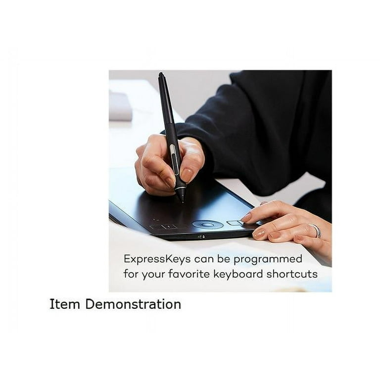 【こう】Wacom PTH460K0D Intuos Pro Small Wacom Intuos Pro Digital Graphic Drawing Tablet for Mac or