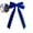 Blue, variant on Dvruxg Velvet Christmas Bows – Reusable Festive Holiday Decor for Gifts, Trees & Home – Soft Plaid Ribbon Bows for Wrapping, Wreaths & Party Decorations