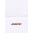 thumbnail image 2 of Avanti Press Bulldog Reindeer Funny / Humorous Dog Christmas Card, 2 of 2