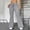 Gray, variant on Sakmal Baggy Sweatpants Women Plus Size Wide Leg Boyfriend Pants Stretchy Elastic Waist Solid Womens Sweatpants L