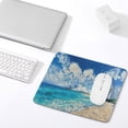 thumbnail image 4 of Lighthouse Beach Printed Mouse Pad, 10"x12", Gaming Mouse Mat/Pad, Stitched Edges, Non Shrinking Cloth Surface, Machine Washable, 4 of 8