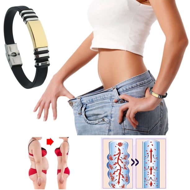 Fiudx Pulsera de Titanio, Pulsera para Mejorar La Salud, Banda Magnética para Aliviar La Insuficiencia, Soporte Metabólico de Acero y Titanio, Ayuda para Reducir El Estrés, Regal de Moda para Hombres