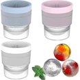 thumbnail image 2 of Ice Ball Maker Mold, Ice Mold, 2.5 Inch Ice For S2pcs-, 2 of 4