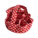 thumbnail image 5 of Soporte de cestería de recolección de huevos con organizador de mango con 7 bolsas de lienzo para la casa de pollos de cocina de Garden Farmhous Rojo, 5 of 10