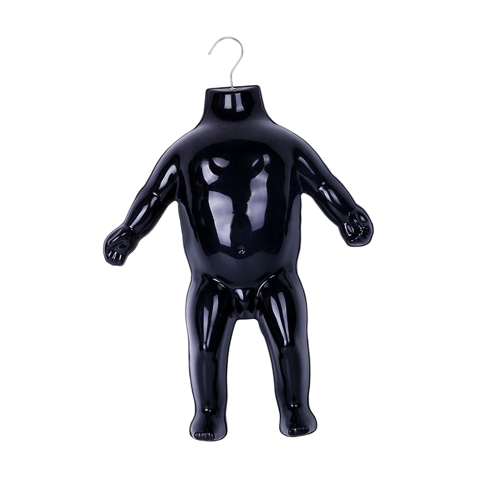 Zxpjkyu Kids Mannequin Clothes Pant Display 21.65" Height Kid Dress Form Black
