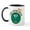 White/Black Inside, variant on CafePress - 19Th Hole Mug - 11 oz Ceramic Mug - Novelty Coffee Tea Cup