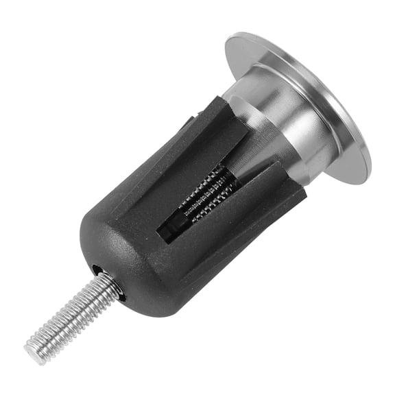 ROSENICE Handlebar Ends 1 Pair Silver Aluminum Alloy For Mountain Bike Handlebar