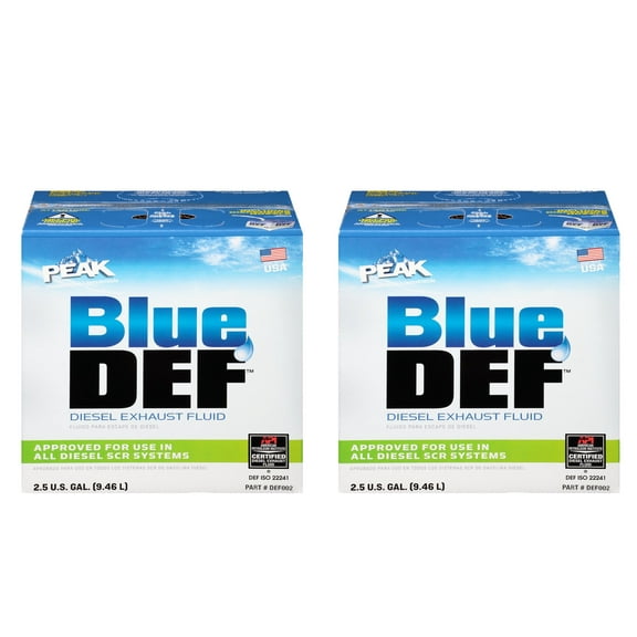 BlueDef DEF002-2PK Diesel Exhaust Fluid, 2.5 gal, 2 Pack