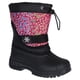 thumbnail image 1 of Cotswold - Botas para Nieve Cabilla, Cordón de Atado, Cierre Adhesivo Diseño Copo para Niños/Niñas (Rosa), 1 of 3