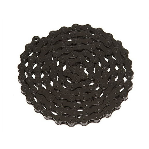Alta YBN Bicycle (S410) Chain (Single Speed, 1/2 x 1/8-Inch, 112L), (Black)