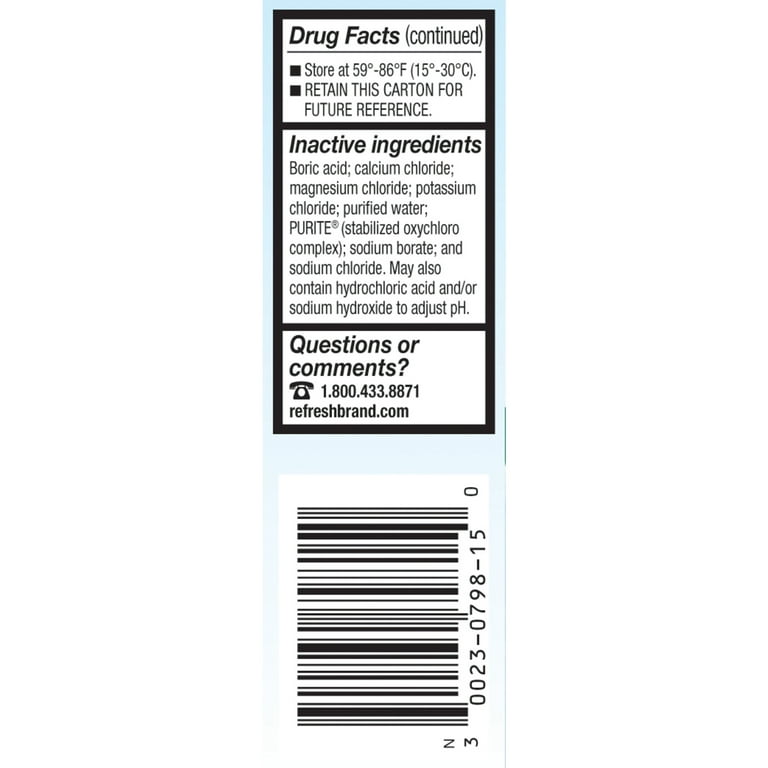 Refresh Tears Lubricant Eye Drops Artificial Tears, 15 ml, 1 Bottle HSA/FSA Eligible - Walmart.com Refresh Tears Lubricant Eye Drops Artificial Tears, 15 ml, 1 Bottle HSA/FSA Eligible - Walmart.com