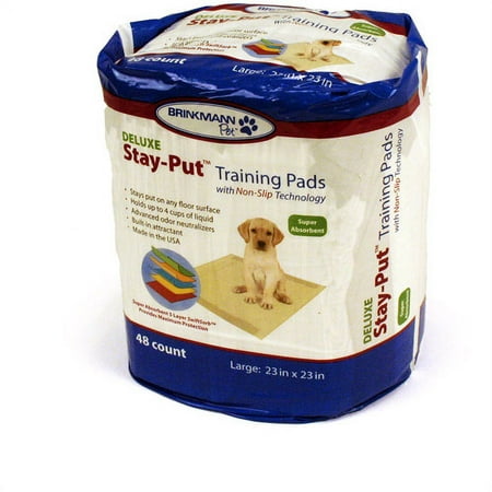 Brinkmann Pet Deluxe Stay-Put Pet Pads