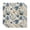 Brown Blue, variant on Vintage Floral Cloth Napkins, Spring Botanical Flowers Leaves Botanical Gray Washable and Reusable Dinner Napkins Set of 6, Table Napkin for Kitchen Party Birthday Wedding Hotel Housewarming 20"x20"
