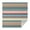 Bright Tribal Striped, variant on Colorful Geometric Triangle Diamond Pattern Square Tablecloth,Waterproof Square Table Cover,Wipeable Spillproof Washable Table Cover for Home Kitchen Party Decor 42"X42"(107x107cm)