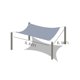 thumbnail image 3 of Fiudx Toldo Parasol con 95 % de Protección Solar, Tejido Transpirable de Alta Densidad, Ideal para Patios, Jardines, Piscinas y Zonas de Barbacoa. Fácil Instalación. Medidas: 2 X 3 M, 2 X 2 M y 2 X 2, 3 of 6