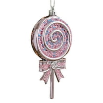 Gnwei Christmas Candy Ornaments Christmas Tree Decorations Candy Lollipop Ice Cream Cake Ornaments for Xmas Tree Topper DIY Indoor Home Office Holiday Vase Gifts Party Decor