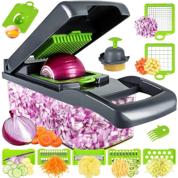 Multifunctional Vegetable Chopper Handle Food Grate Food Chopper Vegetable Dicer