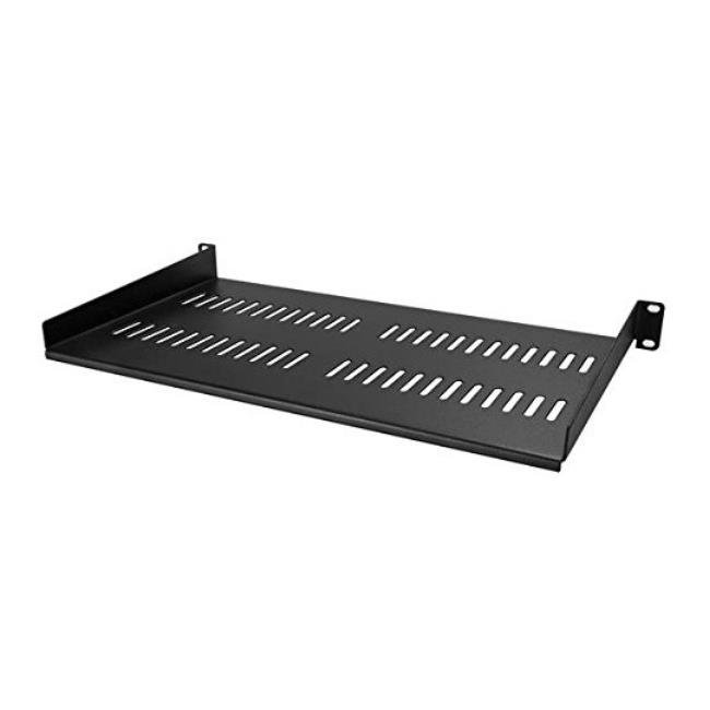 StarTech CABSHELFV1U 1U Rack Shelf 10" Deep Steel Vented Rack