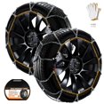 thumbnail image 1 of Dedc Cadenas De Nieve Para Cadenas De Neumáticos Suv Compatibles Con Tesla Modelo Y Coche 1 Min Motosierra De Ajuste Rápido Reutilizable Universal Cadena De Tracción De Emergencia Ancho De Neumático 2, 1 of 5