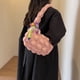 thumbnail image 2 of Bolso Hombro para Mujer Bolso Mano Ligero Plisado Bolso Masa (rosa), 2 of 9