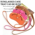 thumbnail image 2 of Bolsa blanda para gafas PPIOOY resistente a caídas con cordones negros, 2 of 6