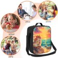 thumbnail image 5 of Picia Island Beach Guinea Pig Lunch box Lunch bag for men women Large capacity Lunchbox Reusable Lunch bags Insulated Lunch bag Lunch box cooler, 5 of 9