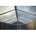 thumbnail image 5 of Palram - Canopia SkyLight 6' x 12' Polycarbonate/Aluminum Storage Shed - Gray, 5 of 7