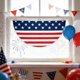thumbnail image 5 of Patriotic Door Wall Decorations Banners Fan Flag For Outdoor Indoor Yard Garden Porch Independence Day Decoration, 5 of 7