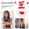 thumbnail image 4 of 2Pcs Bear Doll Clothes Reusable Bear Doll Clothes Decorative Doll Clothes, 4 of 4