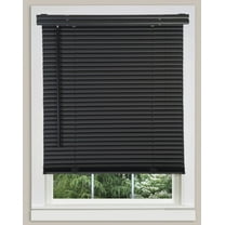 29 x 48 in. Cordless GII Morningstar 1 in. Light Filtering Mini Blind, Black