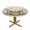 Retro Drum (2), variant on Retro Drum (2) Round Fitted Tablecloths Table Covers Wipeable Waterproof Elastic for Kitchen Dinning Parties Wedding Picnic Small Fits 40-44 Inch Table Size