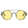 thumbnail image 1 of Lunettes de Soleil Cadre en Métal pour Femmes et Hommes Style Rétro Vintage Cyberpunk, 1 of 10