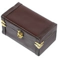 thumbnail image 7 of Mini House Suitcase Miniature Luggage Vintage Suitcases Brown, 7 of 7