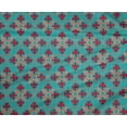 thumbnail image 4 of oneOone Polyester Lycra Fabric Floral Block Decor Fabric Printed BTY 56 Inch Wide, 4 of 4