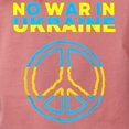 thumbnail image 3 of CafePress - No War In Ukraine Support American Ukraini T Shirt - Womens Comfort Colors® Shirt, 3 of 4
