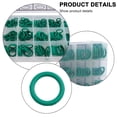 thumbnail image 3 of Sealing Ring O-rings Seal Set Sealing With Plastic Case Green HNBR Parts Universal For Car Air Conditioning New, 3 of 12
